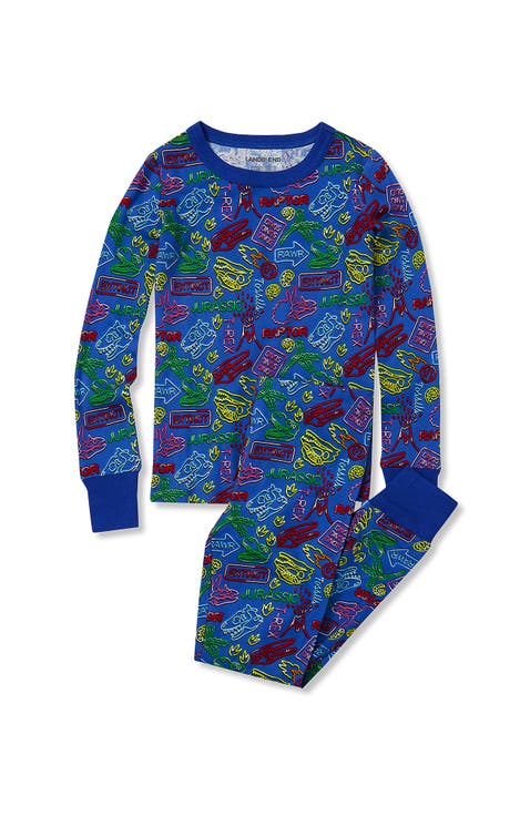 Kids Pattern Snug Fit Pajama Set