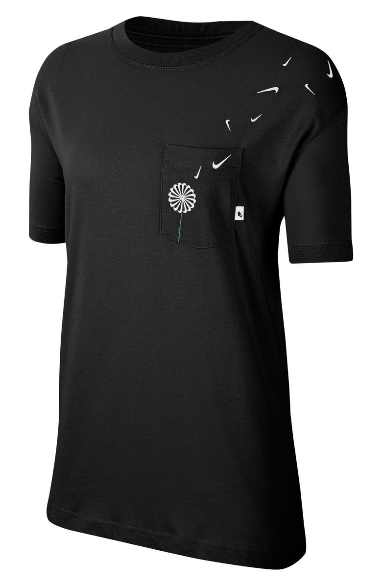 Nike Sportswear Dandelion Logo Cotton T-Shirt, Main, color, 