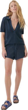 Pact Beachside Linen Crochet Short Made with Organic Cotton