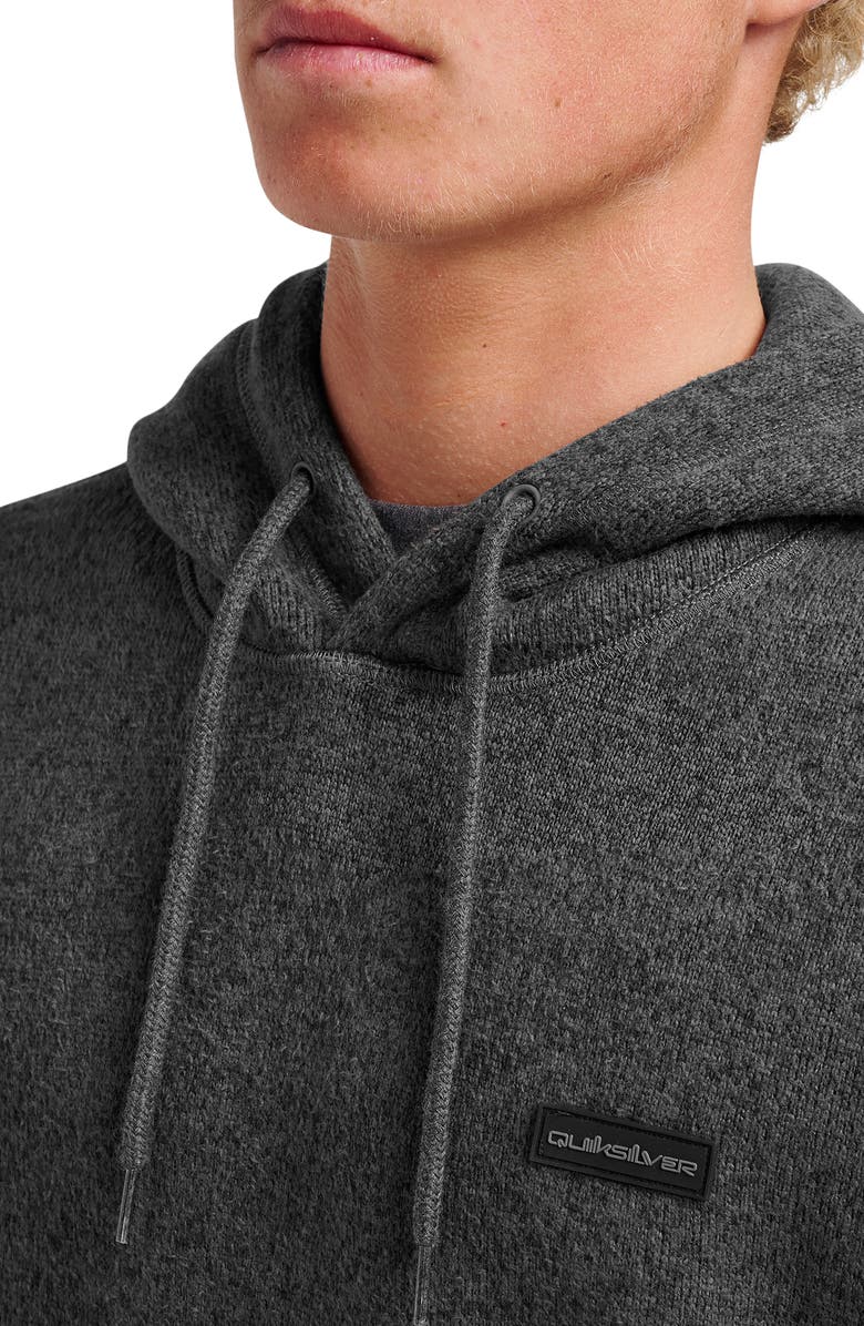 Quiksilver Keller Hoodie, Alternate, color, Black Heather