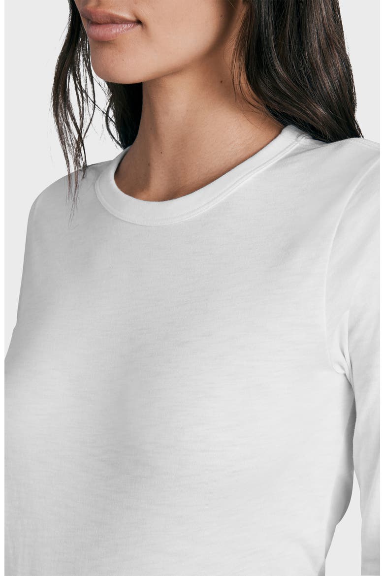 The Long Sleeve Tee, Alternate, color, BRIGHTWHT