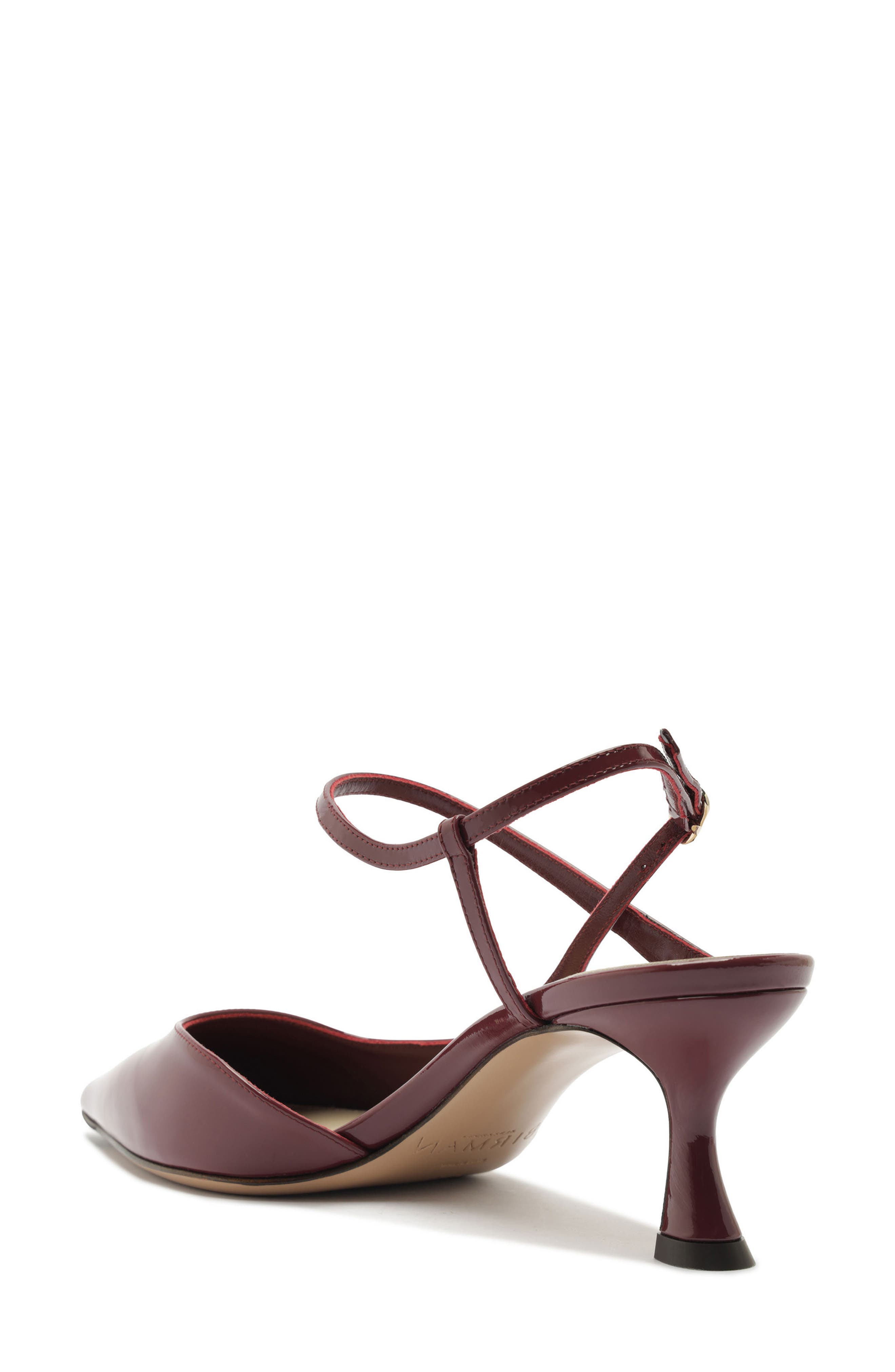 Tita Wrap Slingback Pump, Alternate, color, BURGUNDY