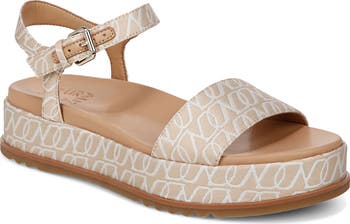 【PORTERNA】Mine strap sandals Naturalizer Zane Ankle Strap Platform Sandal (Women
