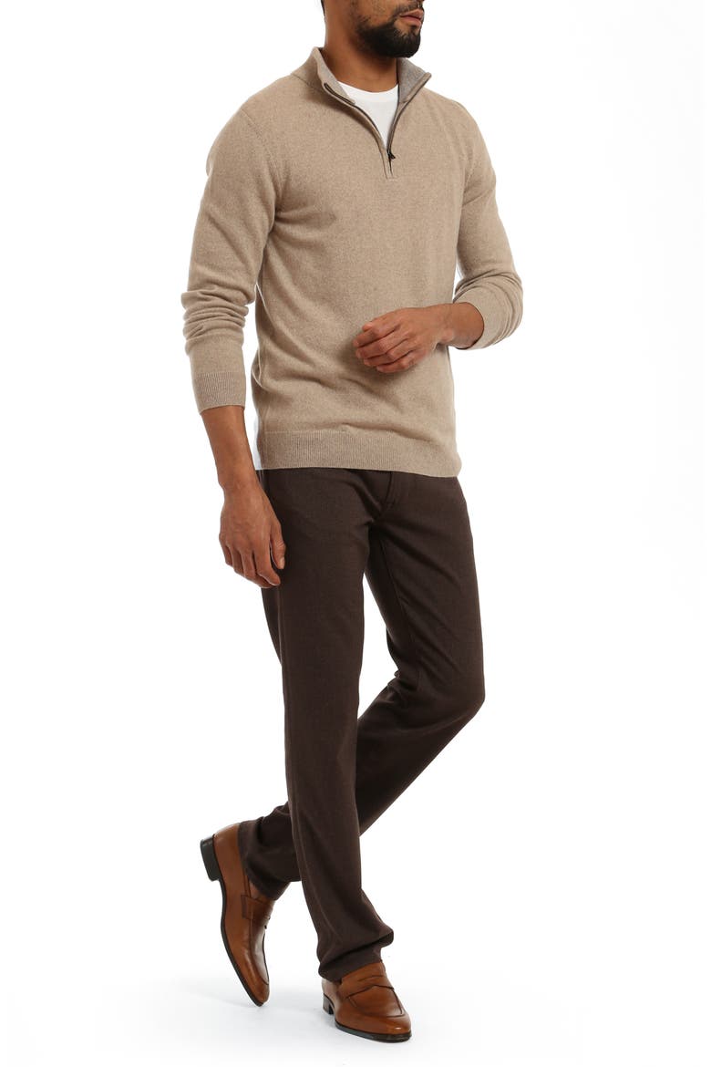Courage Five-Pocket Straight Leg Pants, Alternate, color, BROWN ELITE
