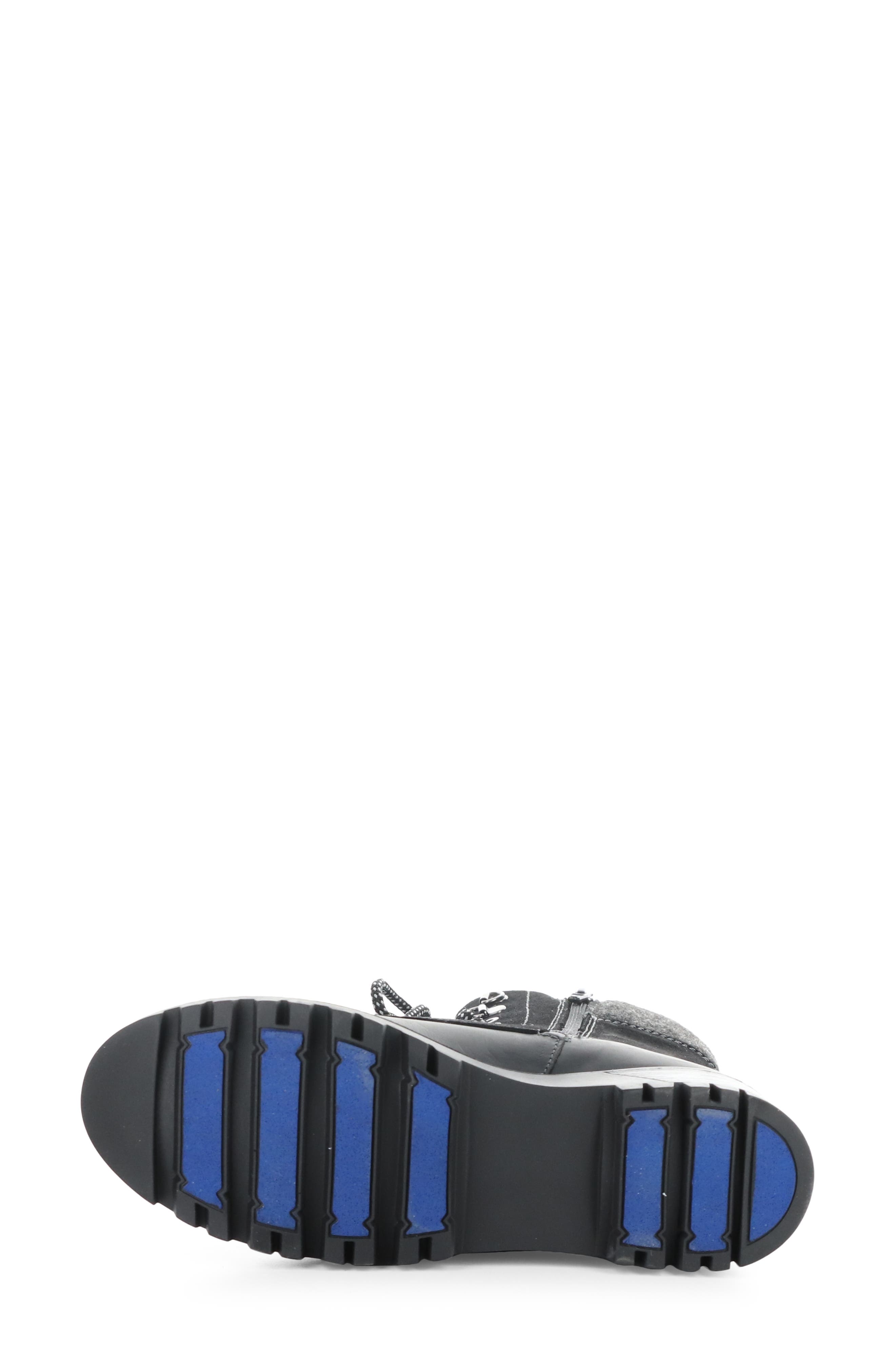 Bos. & Co. Genus Prima Waterproof Platform Bootie, Alternate, color, Black Saddle/Suede/T