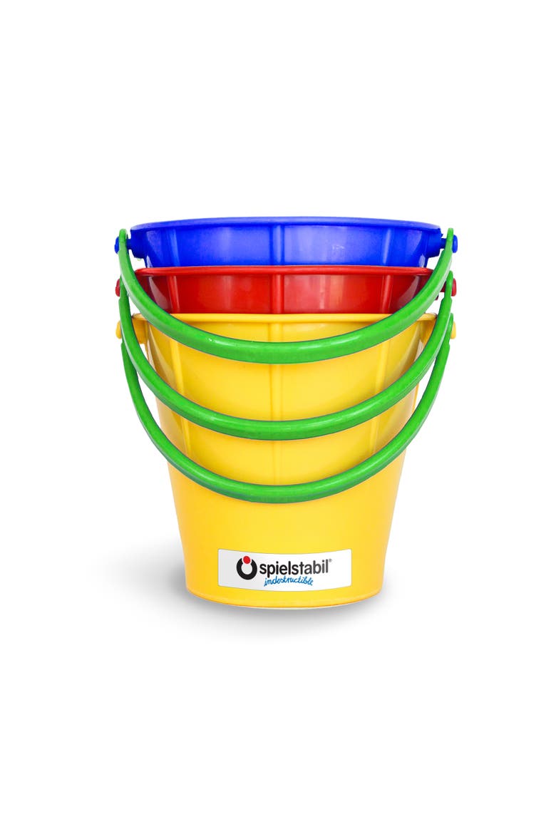 Large Sand Pail 3 Pack, Alternate, color, Multi
