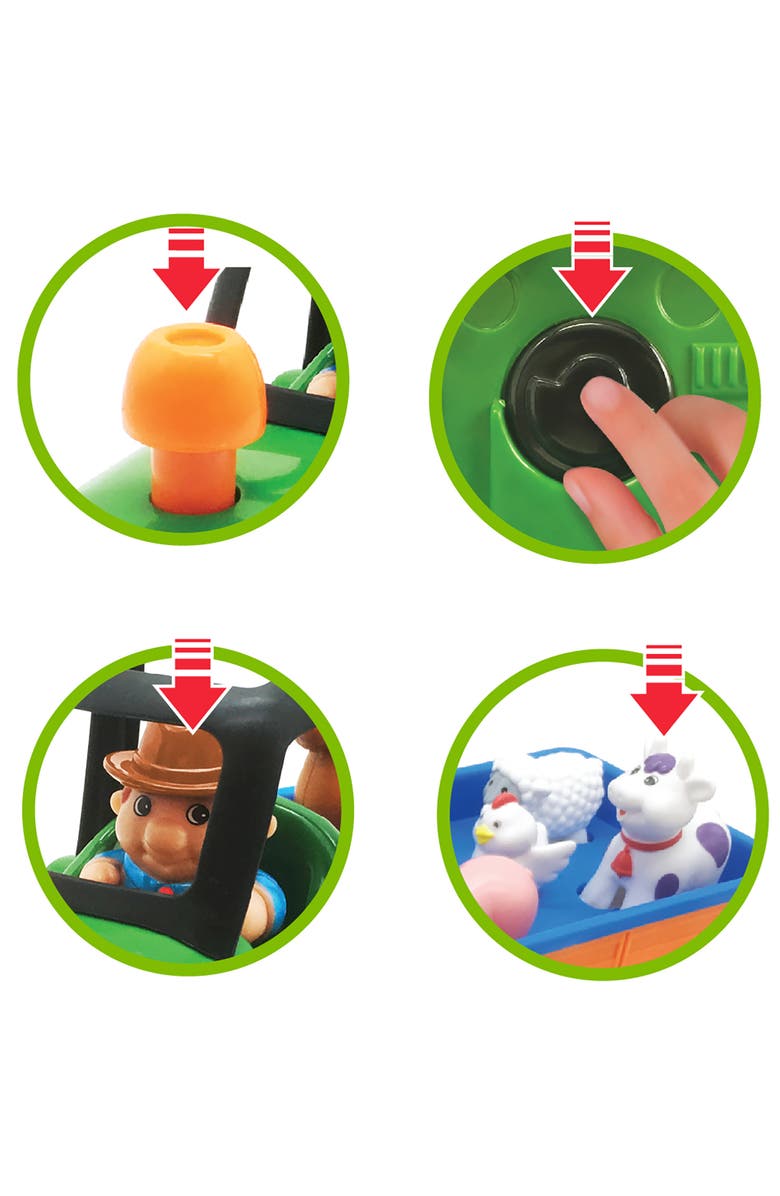 Kiddieland Light N' Sound Farm Tractor, Alternate, color, Multicolored