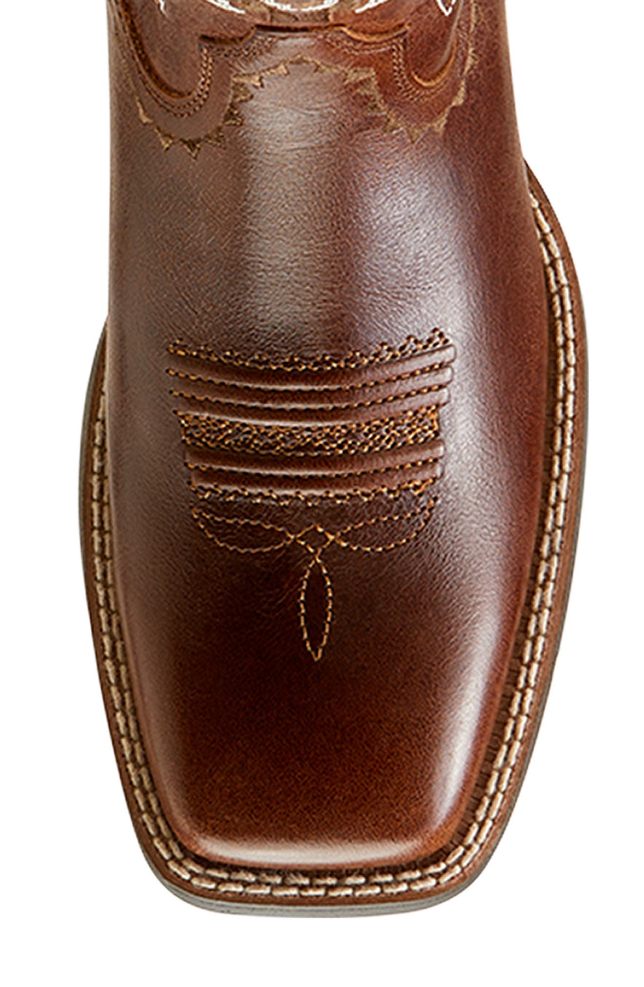 Ariat Round Up Western Boot, Alternate, color, Brown