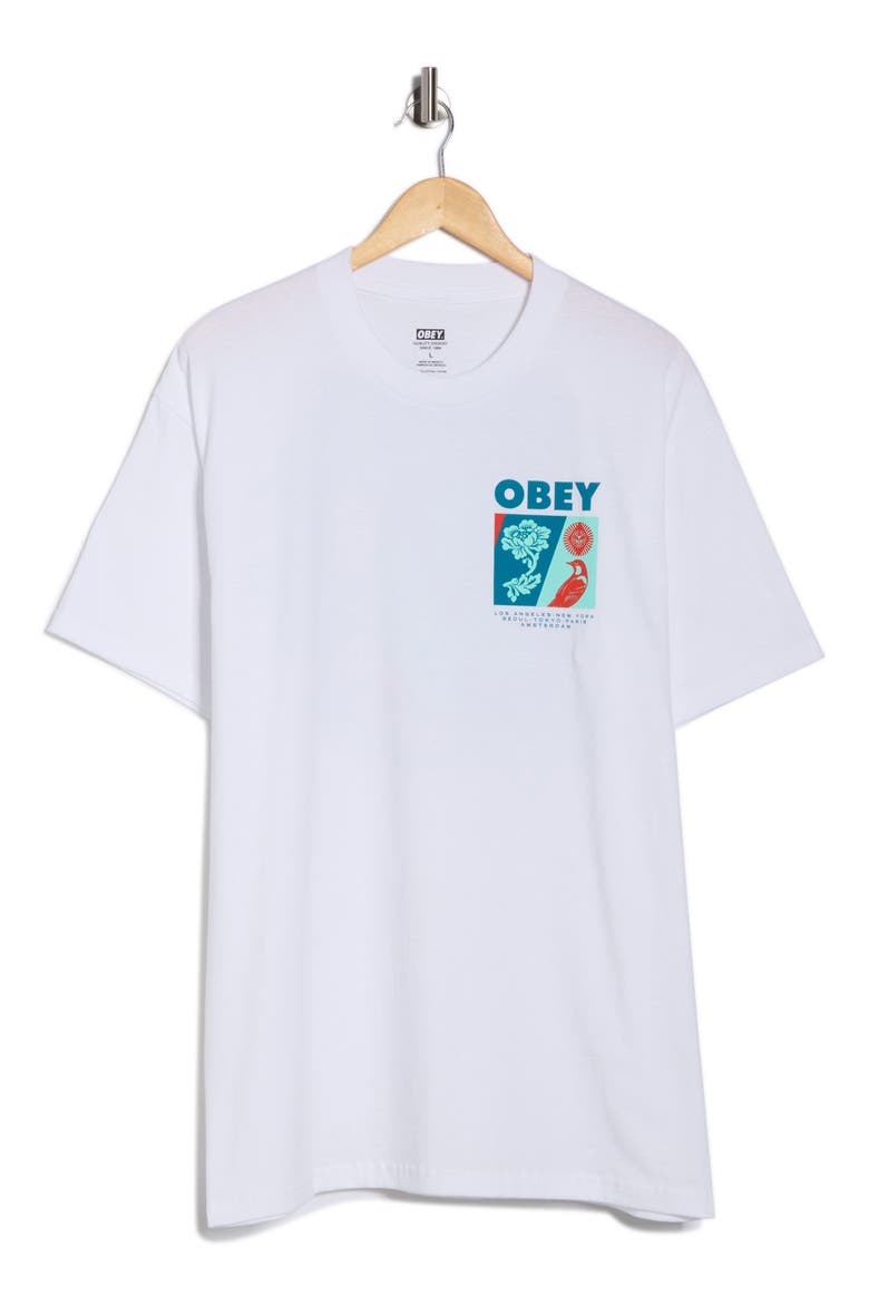 New Spring Graphic T-Shirt, Alternate, color, WHITE