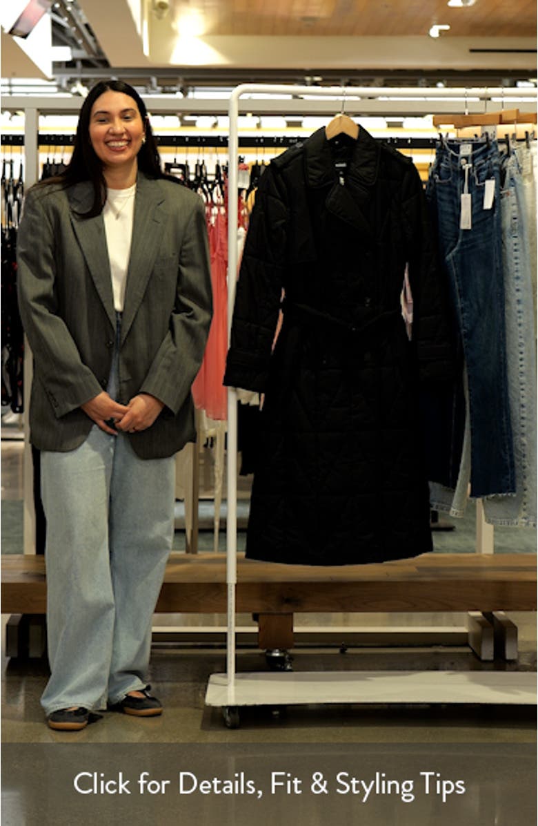 Mavis Quilted Trench Coat, sales video thumbnail