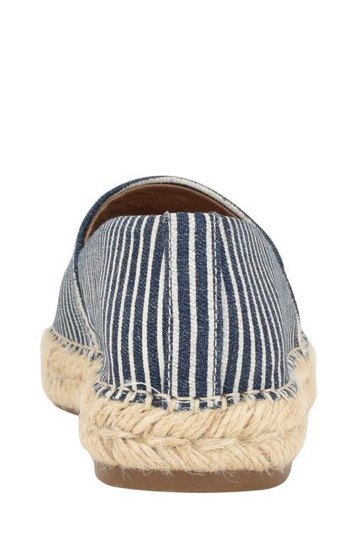Tommy Hilfiger Peanni Espadrille Flat In Medium Blue