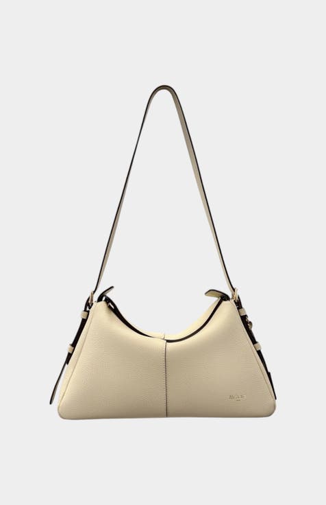 Madolyn Genuine Pebble Leather Shoulder Bag