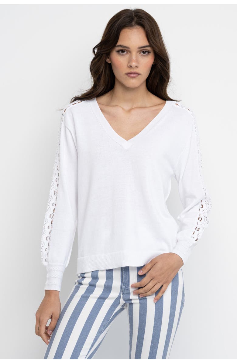 Lisa Todd TRUTH OR DARE REVERSIBLE SWEATER, Main, color, 