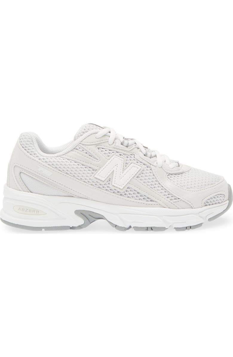 New Balance Kids' 740 Sneaker, Alternate, color, Grey Matter/ White