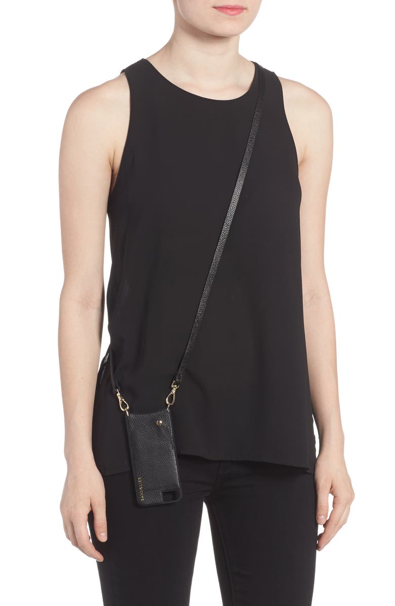 Bandolier Emma iPhone 6/7/8 & 6/7/8 Plus Crossbody Case, Alternate, color, 