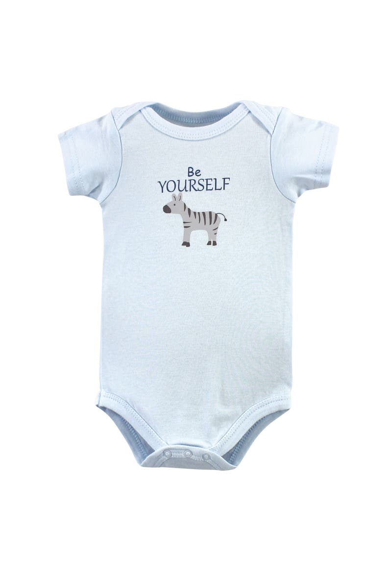 Cotton Bodysuits 7-Pack, Alternate, color, Safari