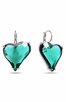 Noor Heart Drop Earrings