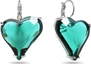 EYE CANDY LOS ANGELES Noor Heart Drop Earrings