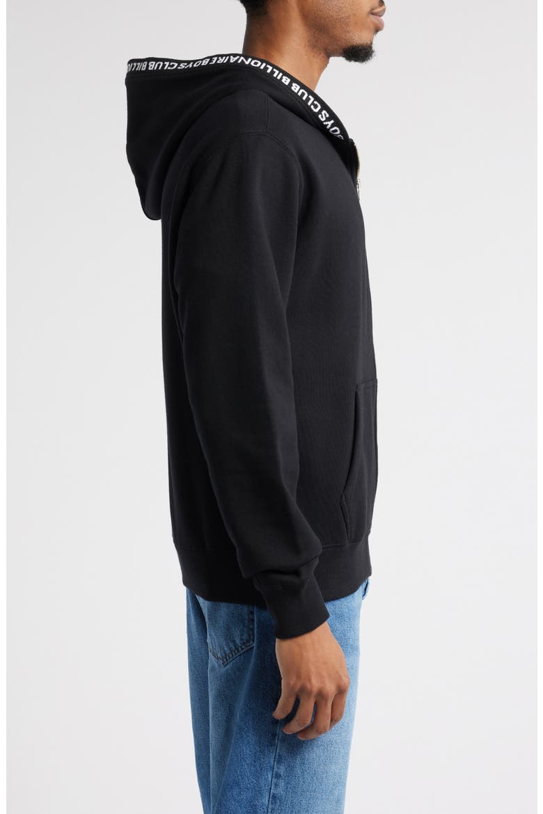 BB Orbit French Terry Zip Hoodie, Alternate, color, BLACK