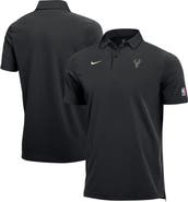 Nike Men's Nike Black Milwaukee Bucks 2026/27 Dri-FIT Coaches Polo