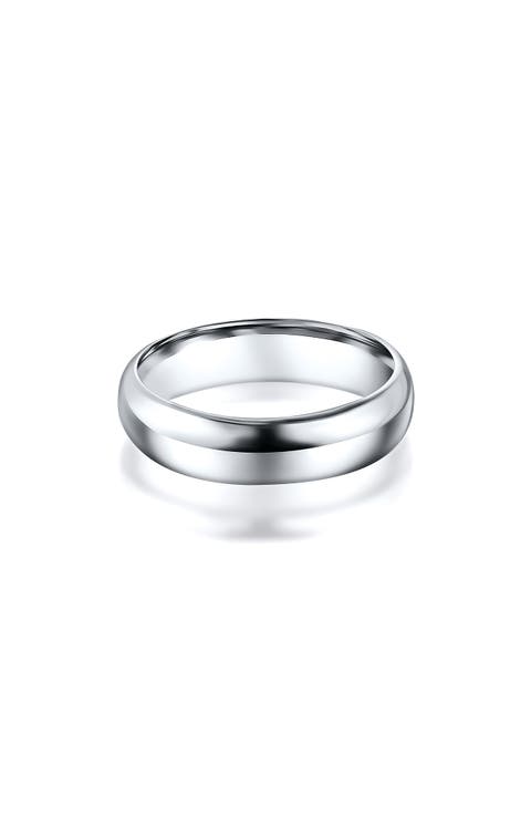 Plaid Dome Band Ring