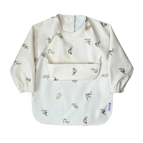 Classic High-Pocket Long Sleeve Bib Smock