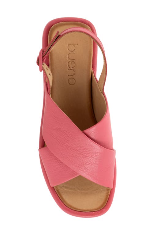 Bueno Elwood Slingback Sandal In Bubble Gum