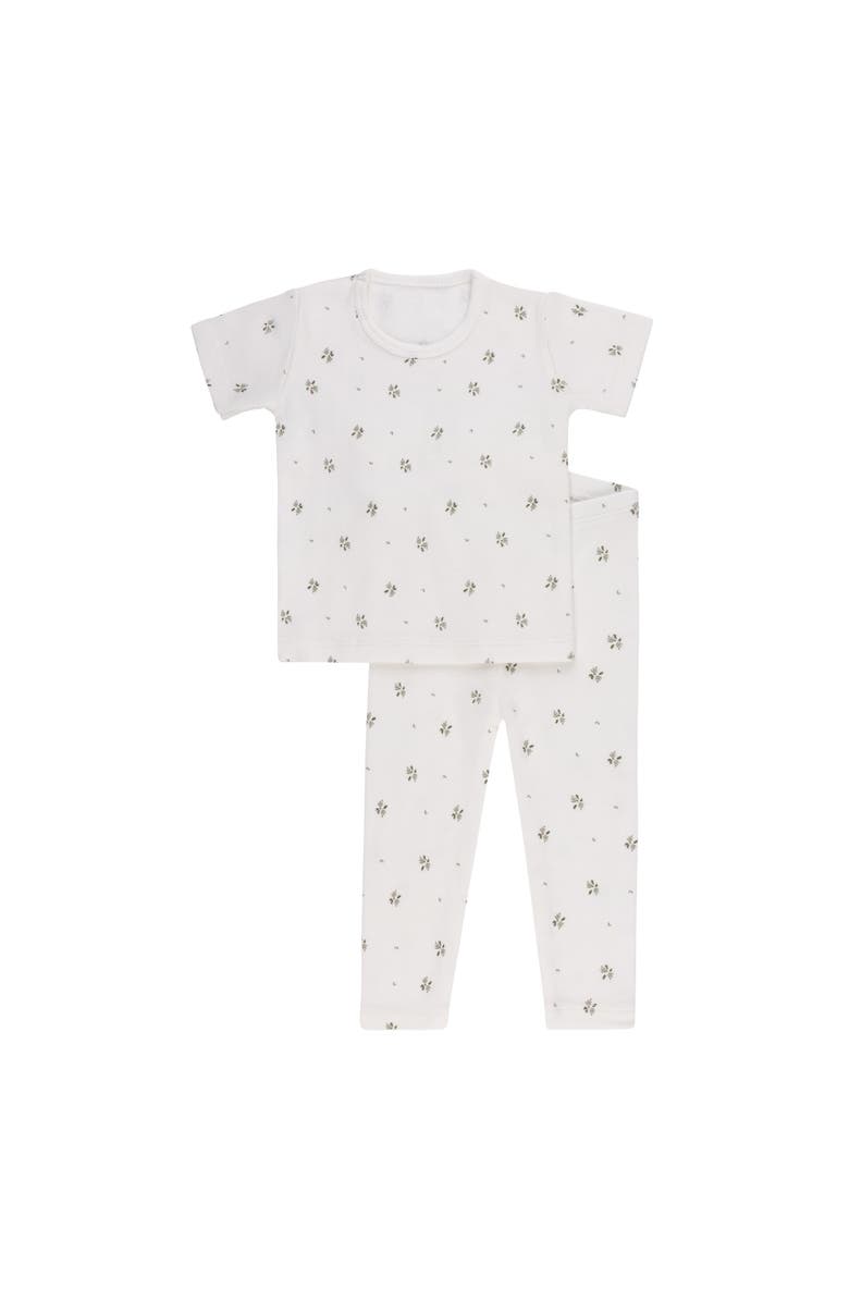 Ely's & Co. Floral Print Collection - Lounge Set, Main, color, Ivory/Sage