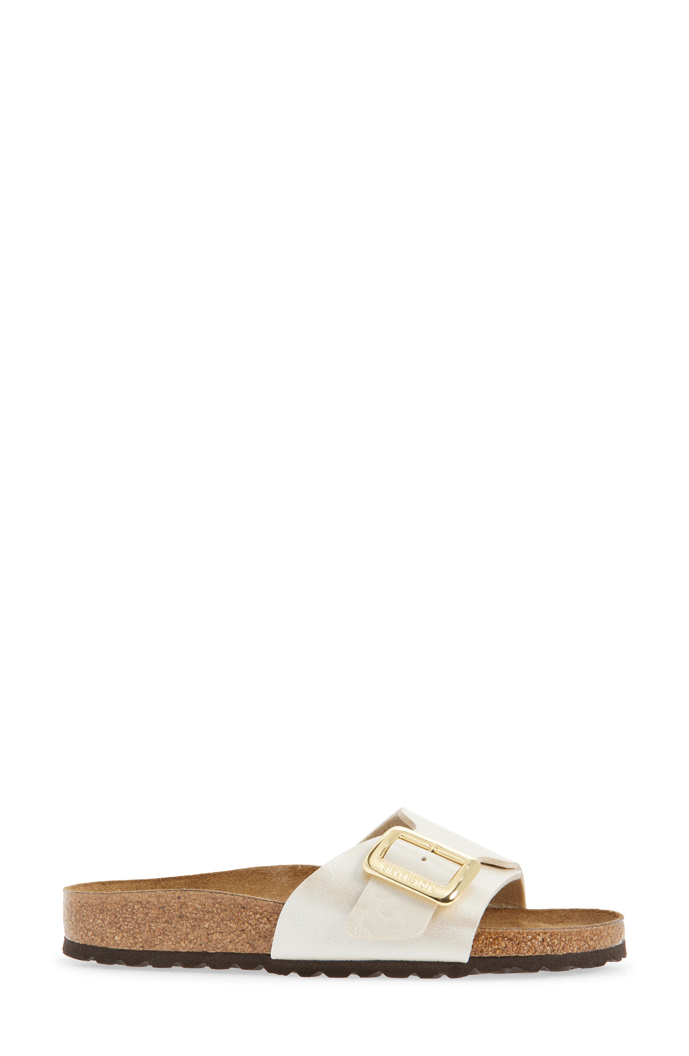 Catalina Luxe Slide Sandal, Alternate, color, PEARL WHITE