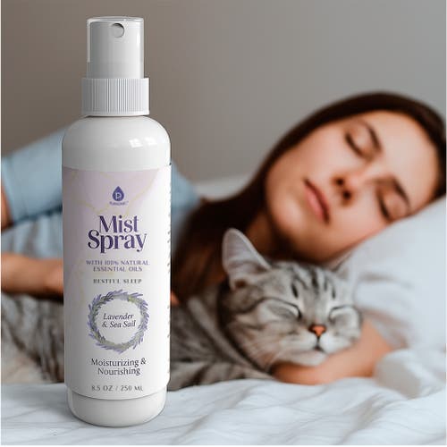 Pursonic Aromatherapy Mood & Ambiance Bundle Essential Oils + Mist Spray For Stress Relief & Skin Ha In Transparent