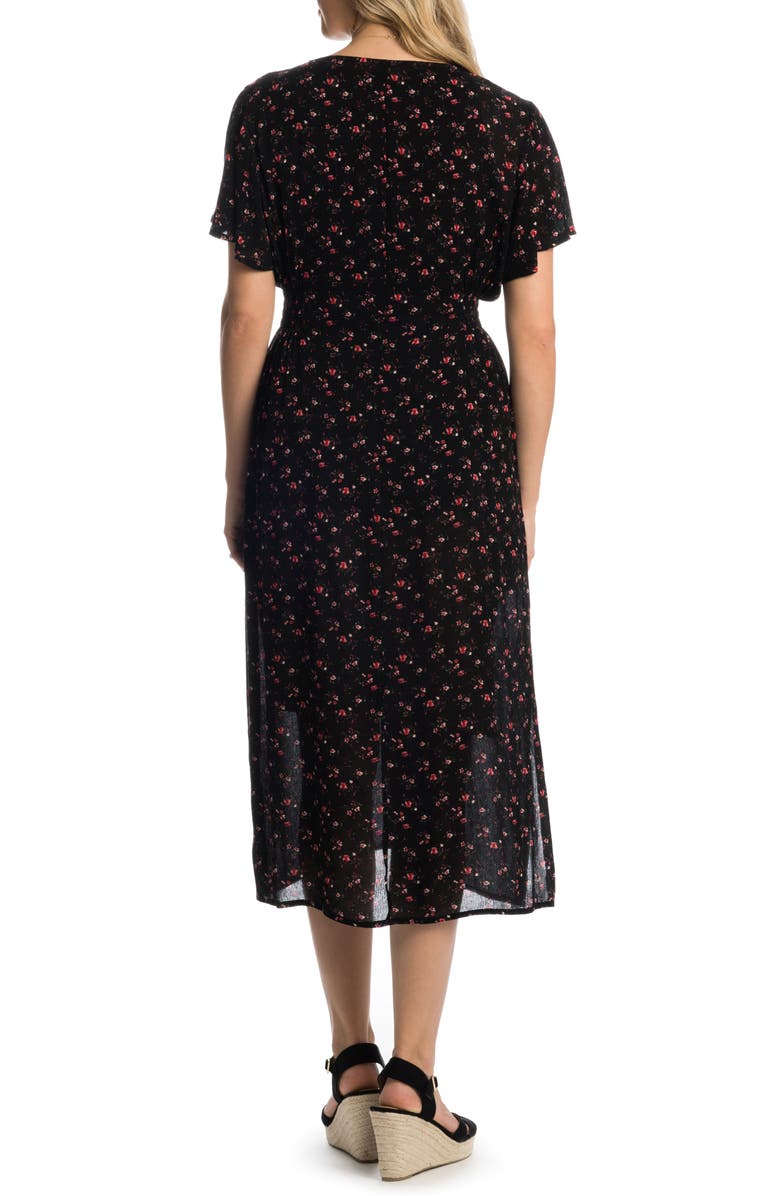 Everly Grey Ballencia Maternity/Nursing Dress, Alternate, color, 