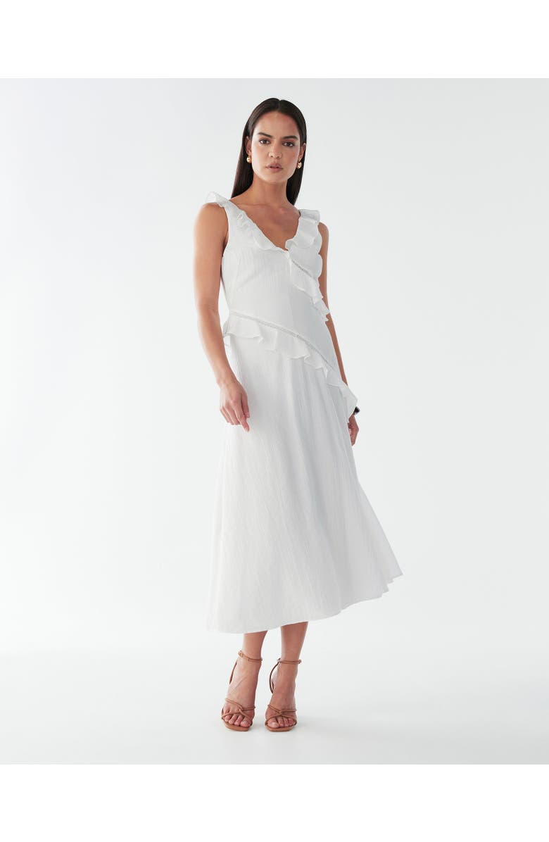 BWLDR Fallon Maxi Dress, Main, color, White