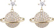 EYE CANDY LOS ANGELES Mars CZ Crystal Drop Earring