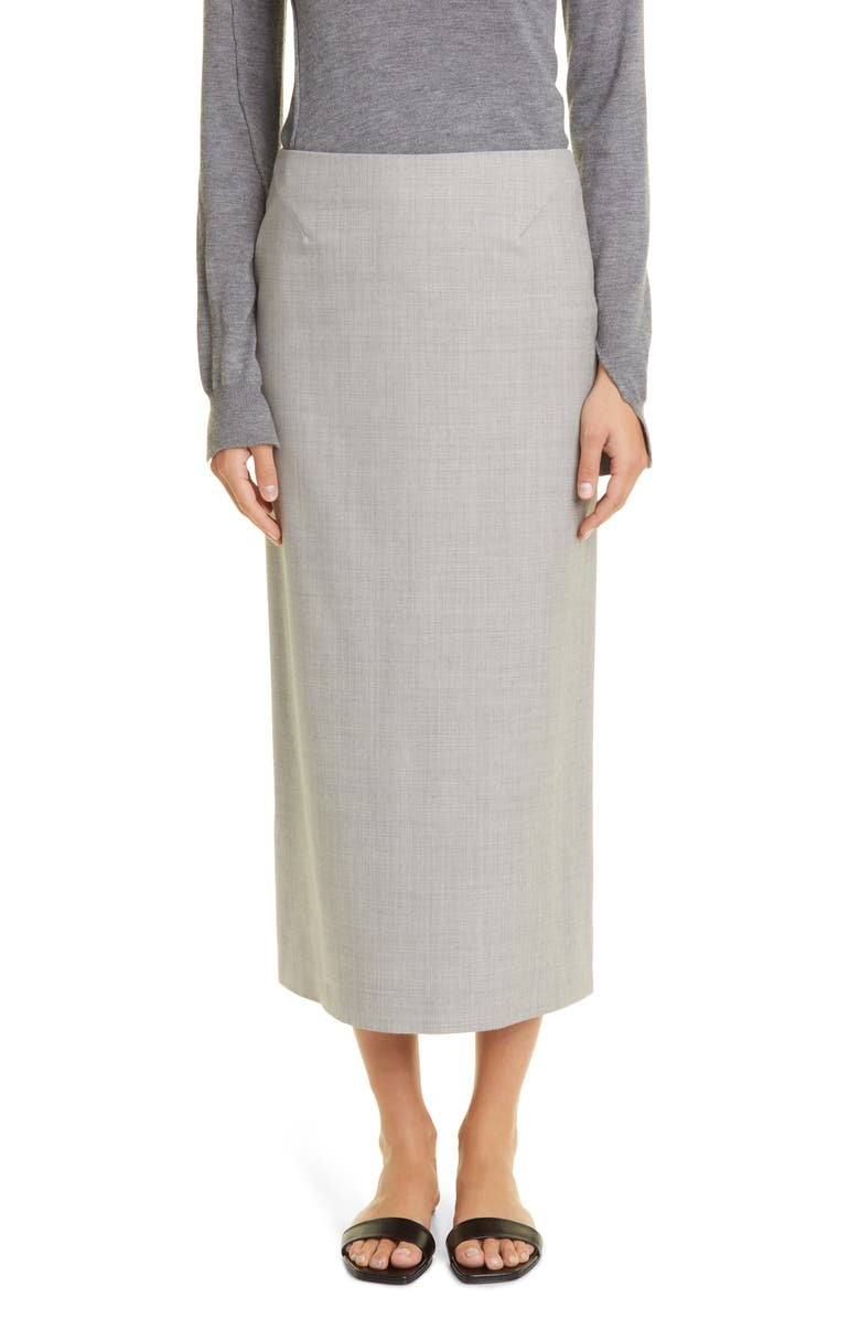 The Row Berth Merino Wool Maxi Skirt, Main, color, 