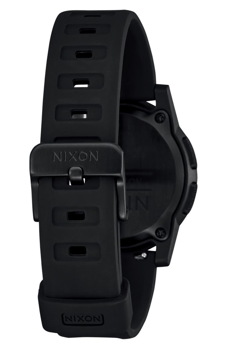 Nixon Disk Digital Silicone Strap Watch, 39mm, Alternate, color, 