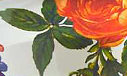 Mackenzie-childs Mackenzie Childs Flower Market Set Of 4 Enameled Steel Breakfast Bowls In Multi