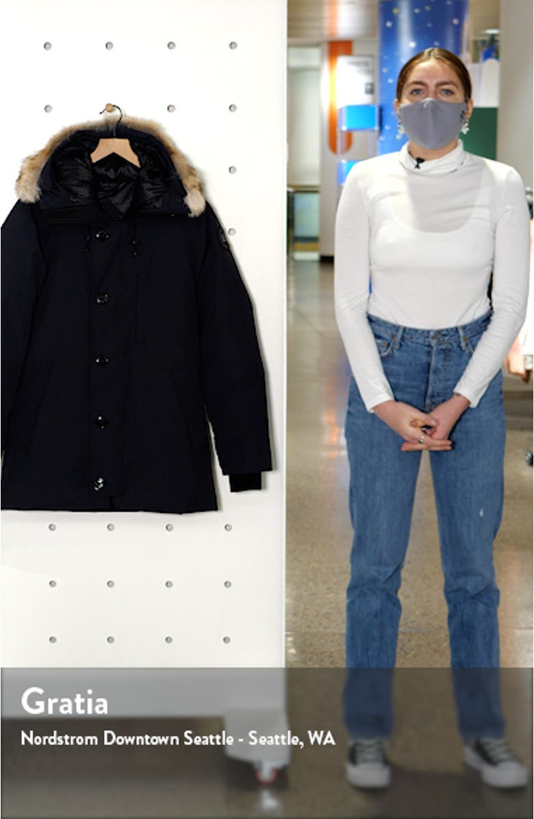 Chateau 625-Fill-Power Down Parka with Genuine Coyote Fur Trim, sales video thumbnail