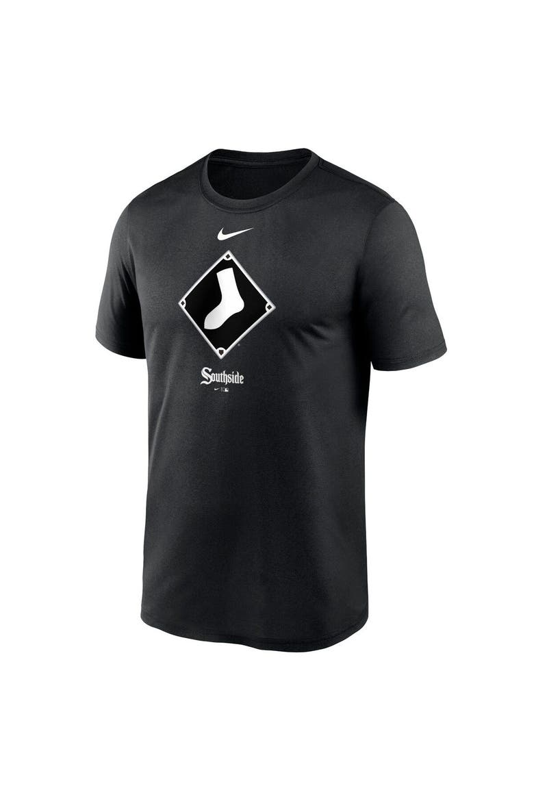 Men's Nike Black Chicago White Sox City Connect Logo T-Shirt, Alternate, color, Black