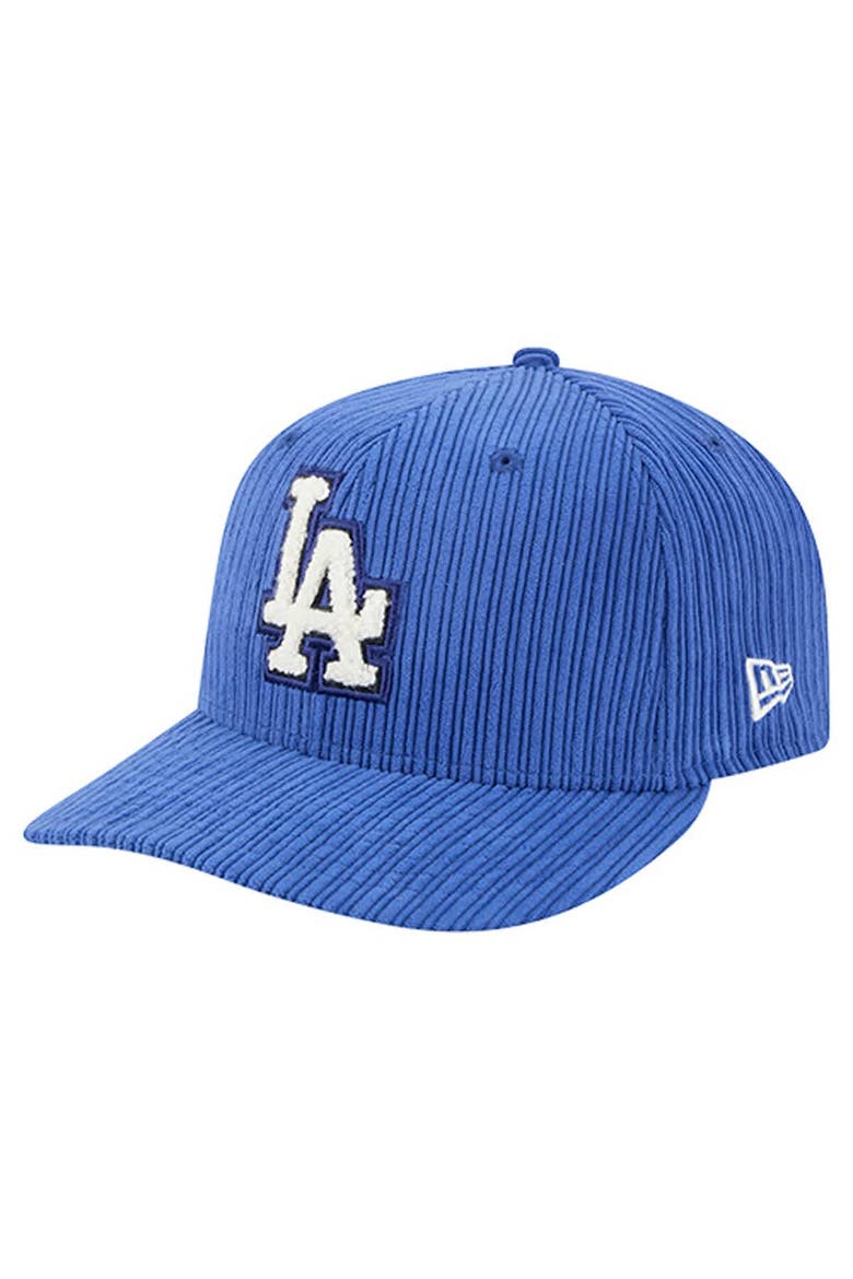 Men's New Era  Royal Los Angeles Dodgers Chenille Pop 59FIFTY Fitted Hat, Main, color, Royal