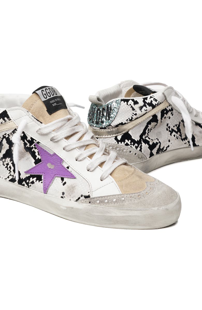 Golden Goose Mid Star Sneaker, Alternate, color,