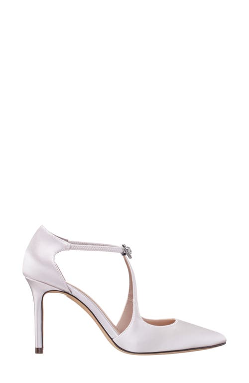 Nina Neoma Pointed Toe Pump In White