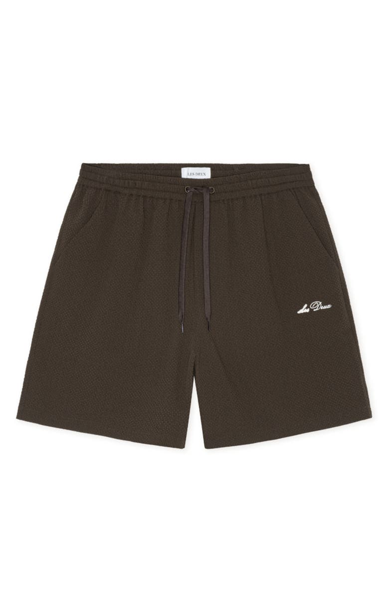 Les Deux Stan Seersucker Swim Shorts, Alternate, color, Delicioso