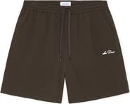 Les Deux Stan Seersucker Swim Shorts