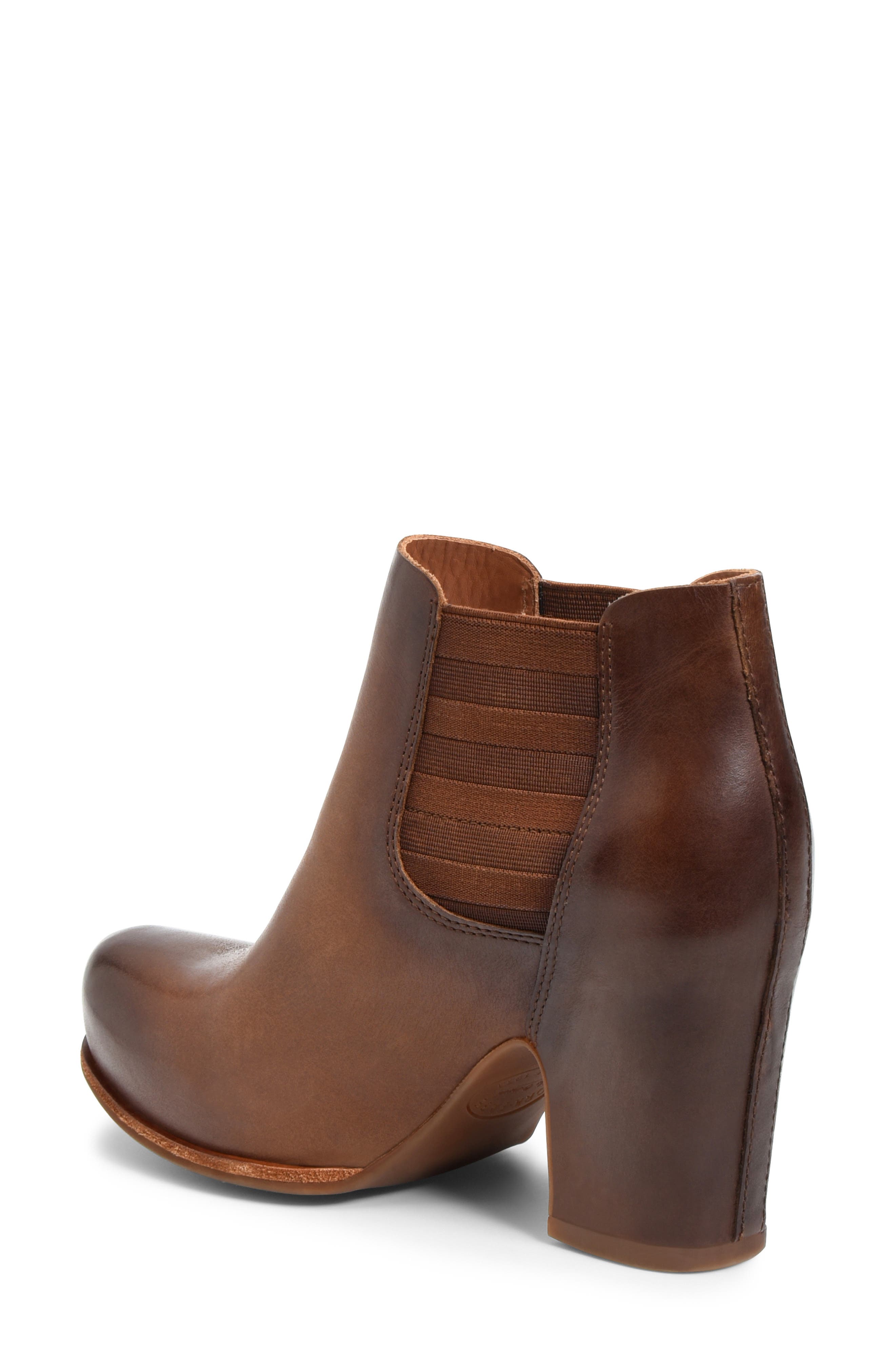 Shirome Bootie, Alternate, color, BROWN LEATHER