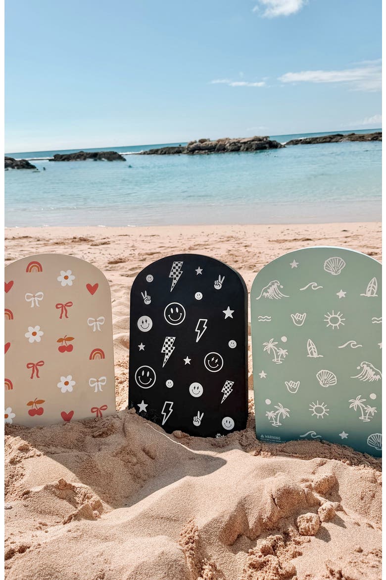 Little Swimmer Swim Flutter Kickboard, Alternate, color, Monochrome Smiley
