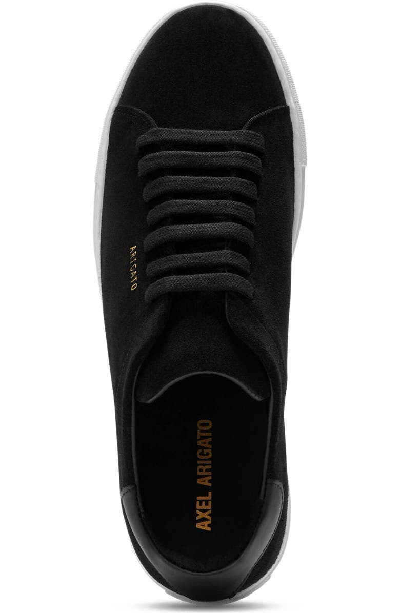 Axel Arigato Clean 90 Suede Sneaker, Alternate, color, Black/White