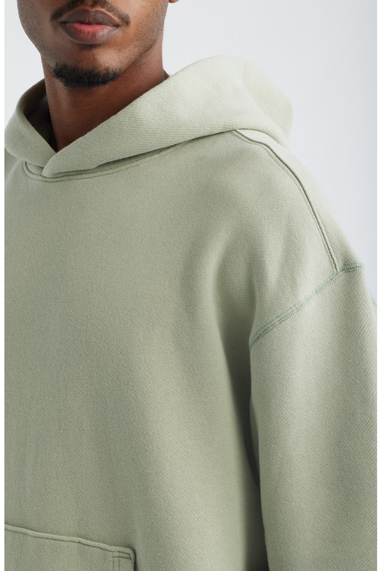 Organic Cotton Hoodie, Alternate, color, SAGE