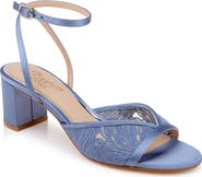 Jewel Badgley Mischka Zaira Ankle Strap Sandal