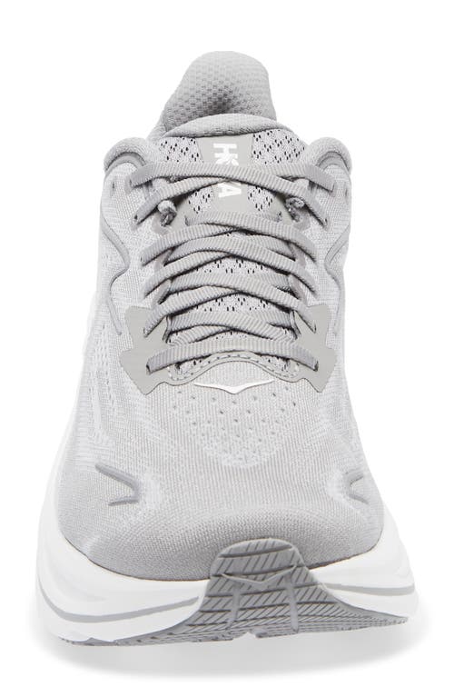 Hoka Clifton 10 Running Shoe In Gray
