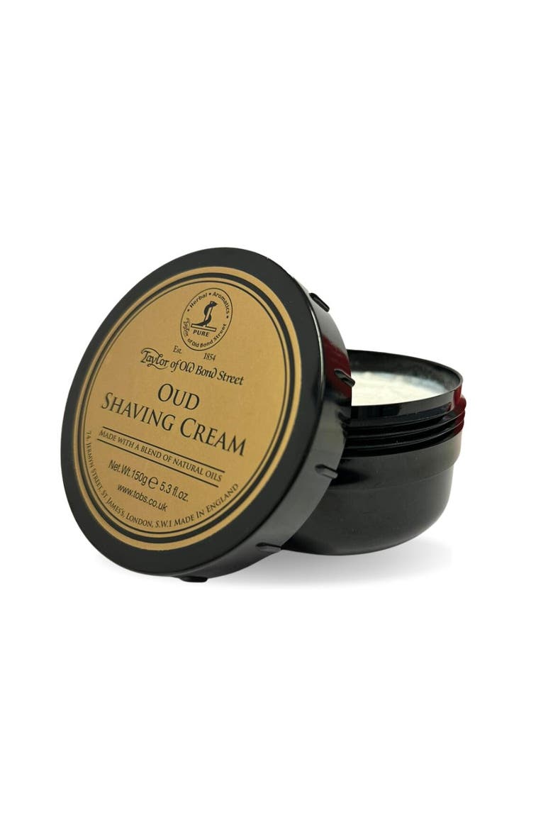 Oud Shaving Cream Bowl, Main, color, White